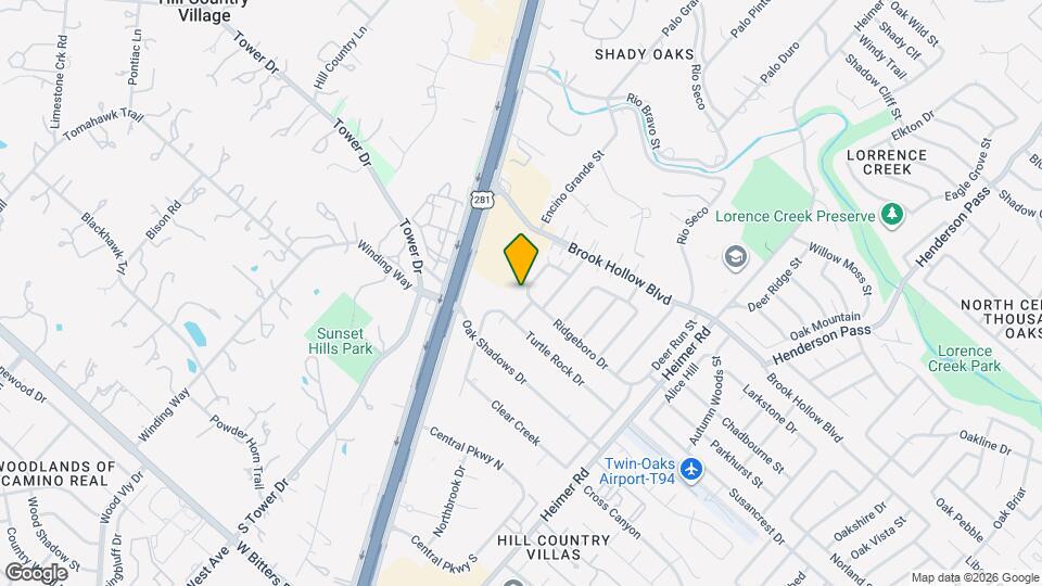 1403 Loma Alto Rd Map and Location Details