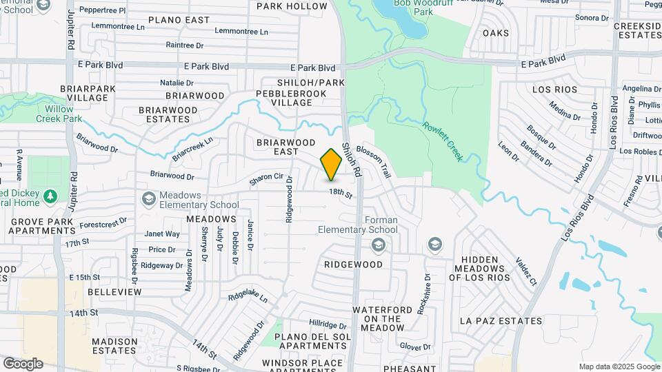 3429 18th St Map and Location Details