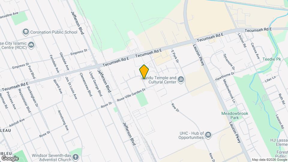 6624 Thornberry Crescent Map and Location Details