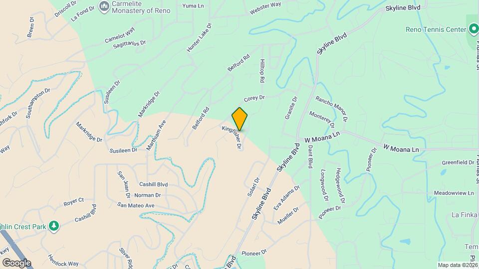 3257 Kingfisher Dr Map and Location Details