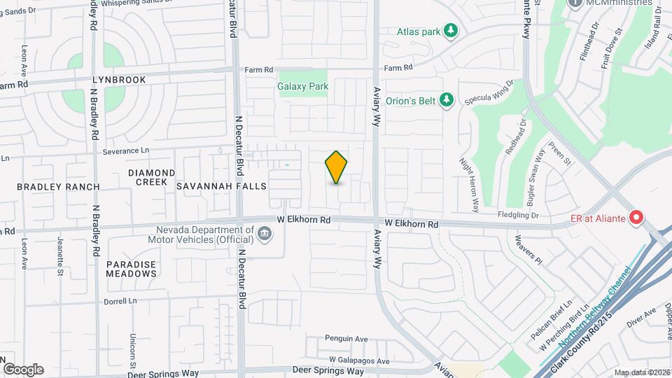 7237 Halo Falls St Mapa y Detalles de la Ubicación