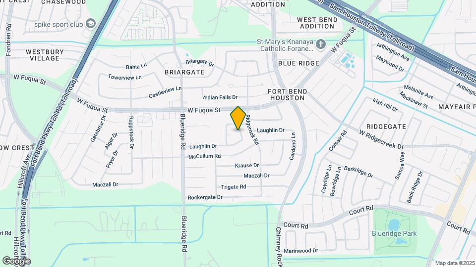15814 Pinwood Dr Map and Location Details