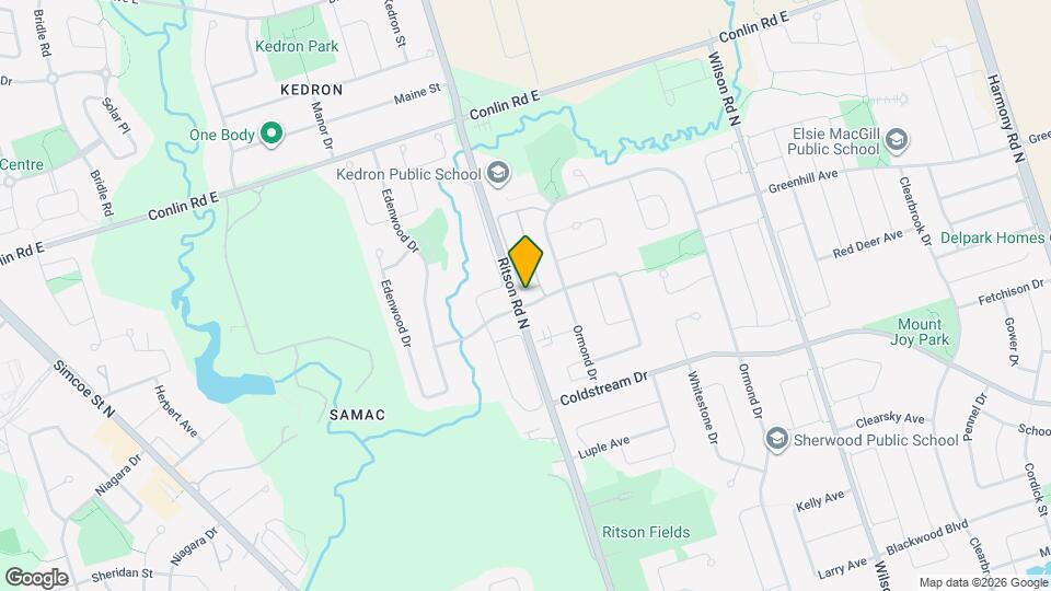 460 Woodmount Dr Map and Location Details