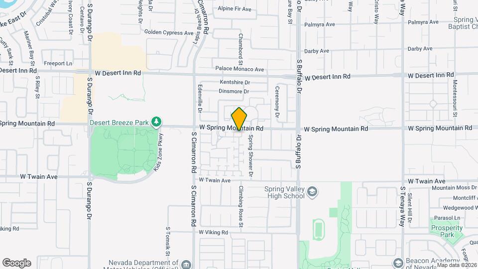 8014 Arcadian Ln Map and Location Details