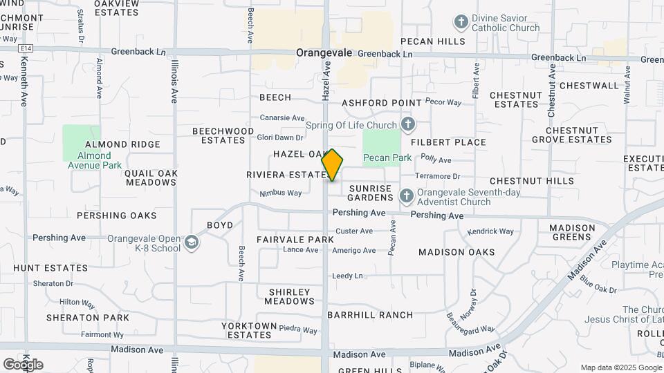 5810 Hazel Ave Map and Location Details