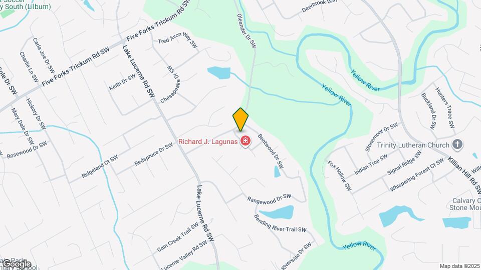 1530 Oleander Dr SW Map and Location Details