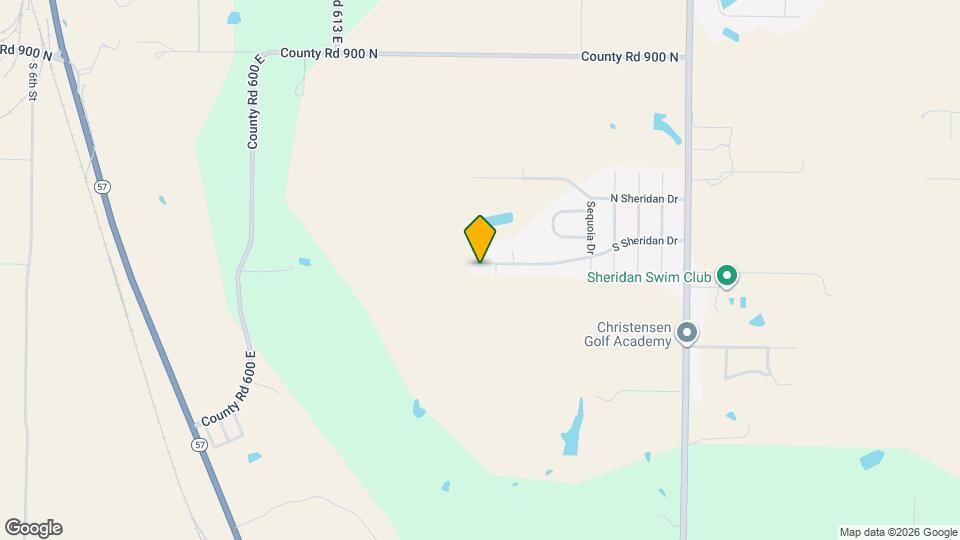 1812 S Sheridan Dr Map and Location Details