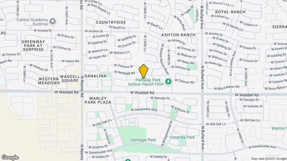 13926 N 150th Ln Mapa y Detalles de la Ubicación