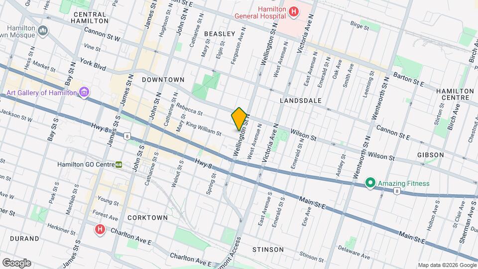 55 Wellington St N Map and Location Details