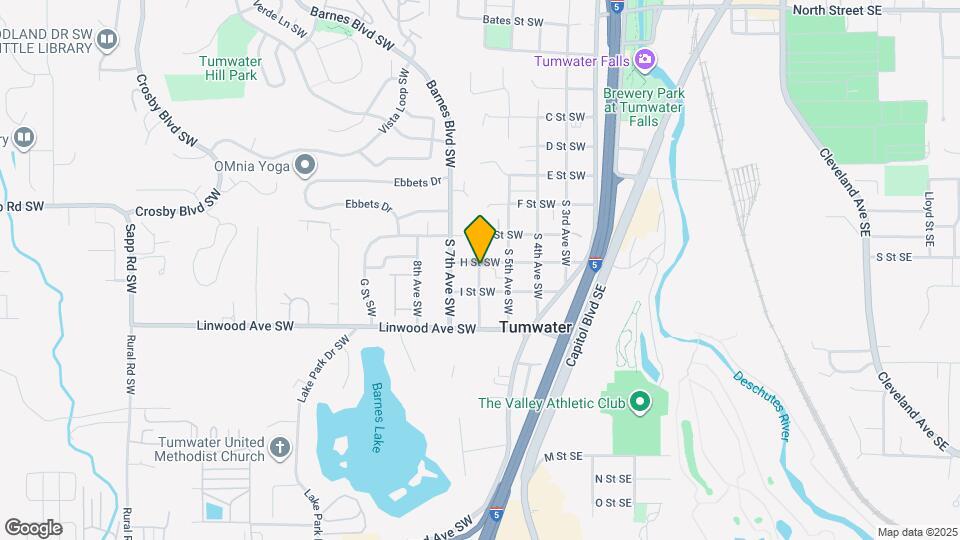 611 H St SW Map and Location Details