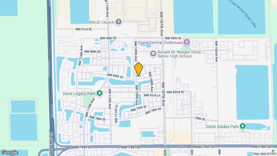 10865 NW 84th St Map and Location Details