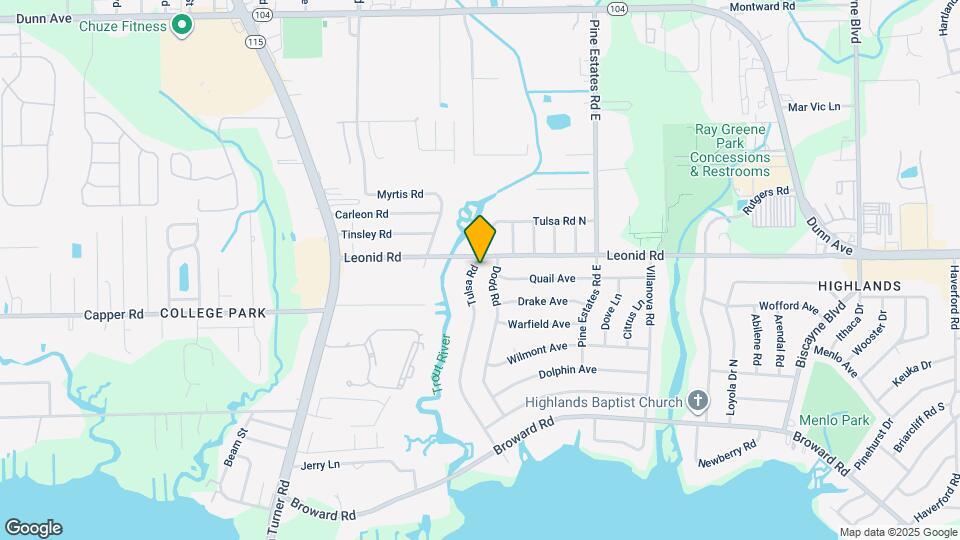 10655 Tulsa Rd Map and Location Details