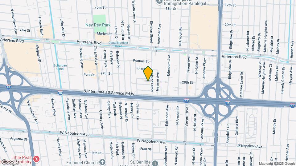 3711 Brandywine Dr Map and Location Details
