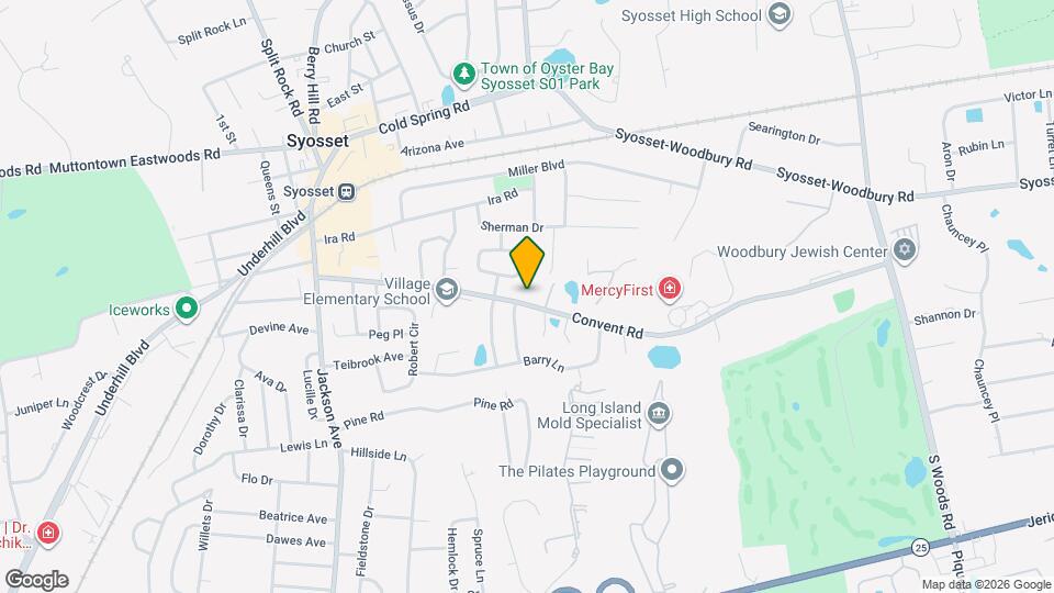 99 Convent Rd Map and Location Details