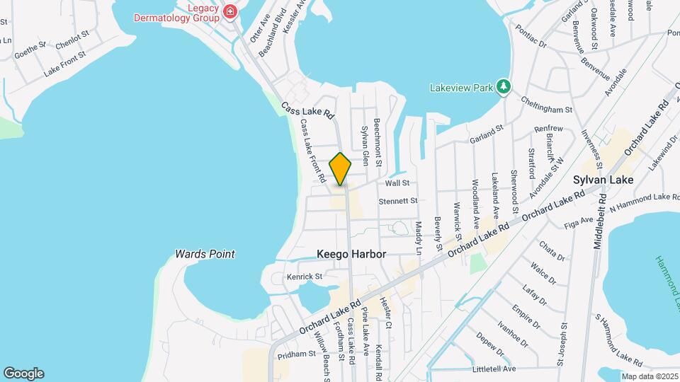 3020 Grove St Map and Location Details