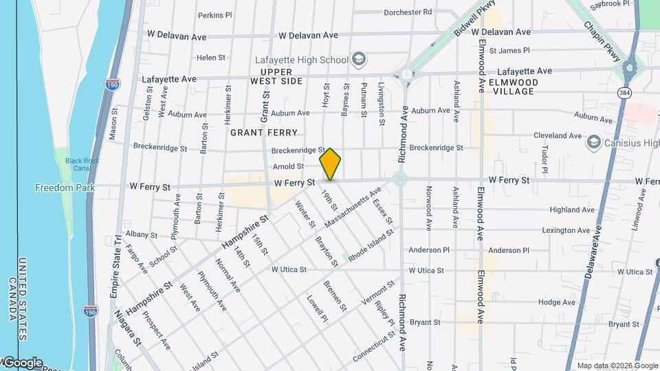 405 W Ferry St Map and Location Details