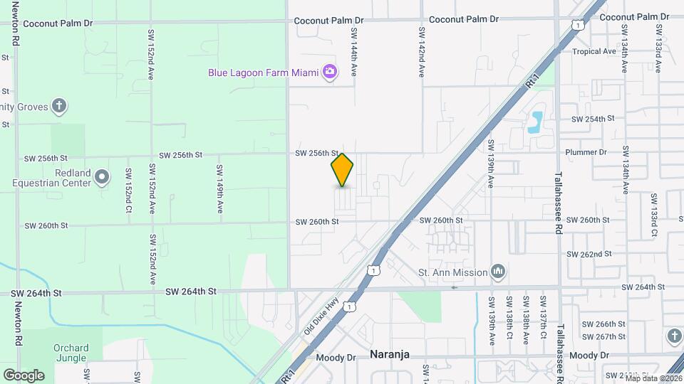 25822 SW 144th Ct Map and Location Details