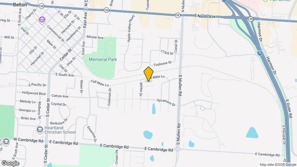 1007 Woodland Dr Mapa y Detalles de la Ubicación