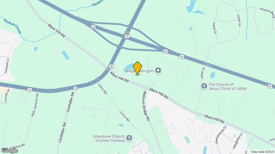 1023 Baker Dr Map and Location Details