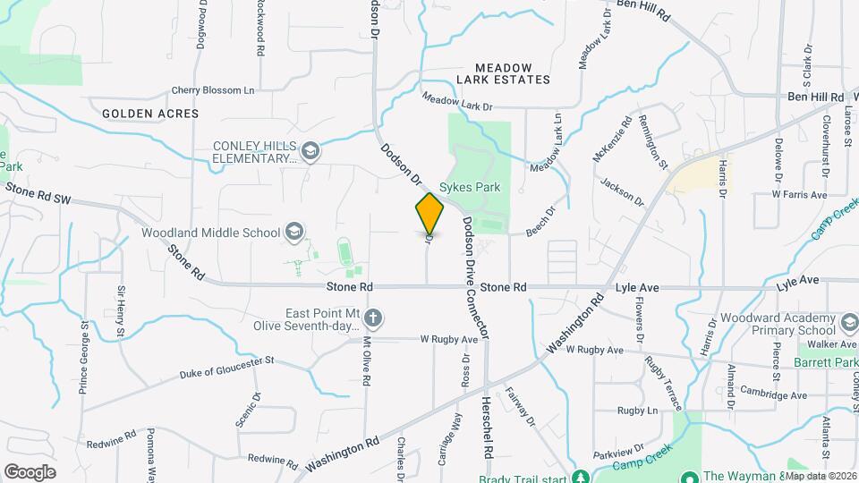 3240 Dodson Drive Connector Map and Location Details
