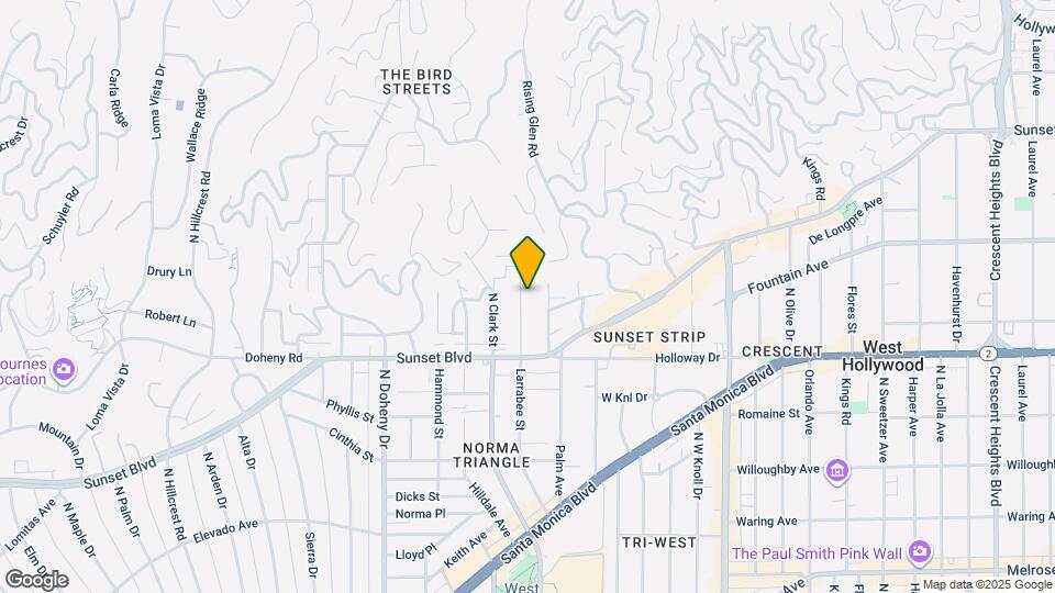 1210 Larrabee St Map and Location Details