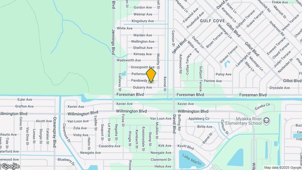 12168 Dubarry Ave Mapa y Detalles de la Ubicación