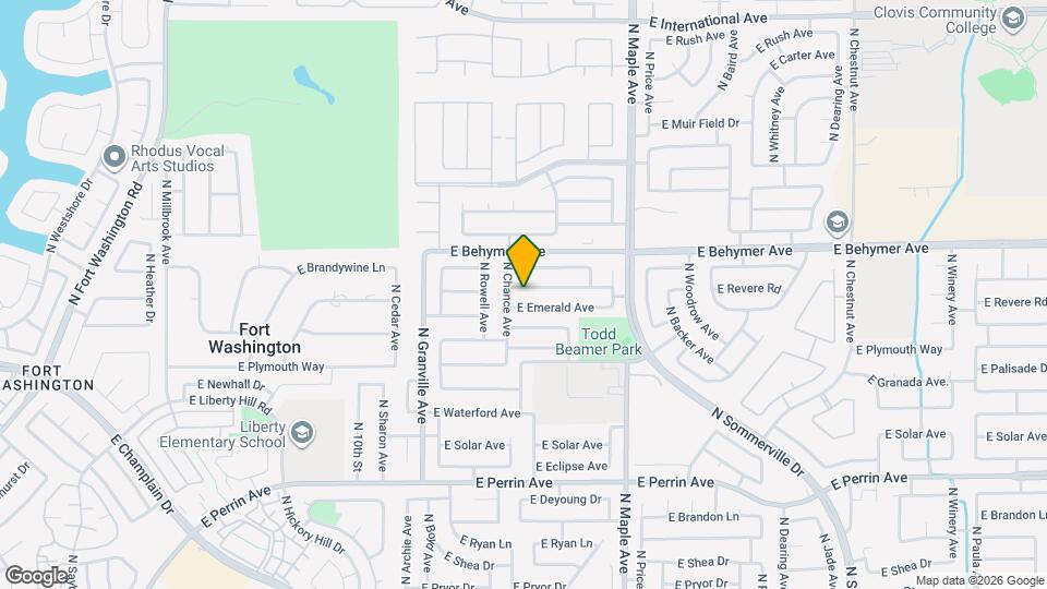 1737 E Revere Rd Map and Location Details