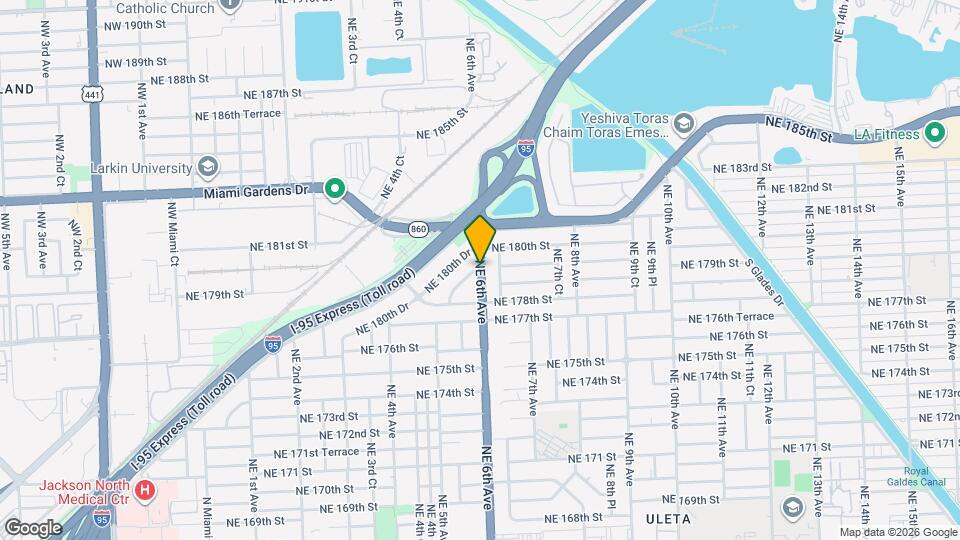 740 NE 179th Dr Map and Location Details
