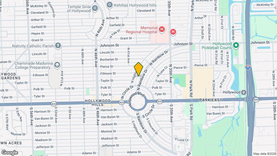 416 N Rainbow Dr Map and Location Details