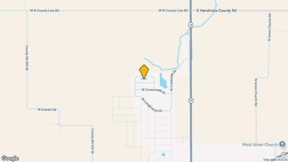 3098 W Meadowbend Ln Map and Location Details