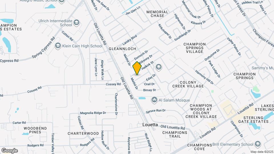 9710 Galston Ln Map and Location Details