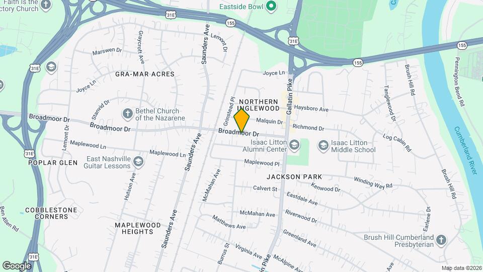 902 Broadmoor Dr Mapa y Detalles de la Ubicación