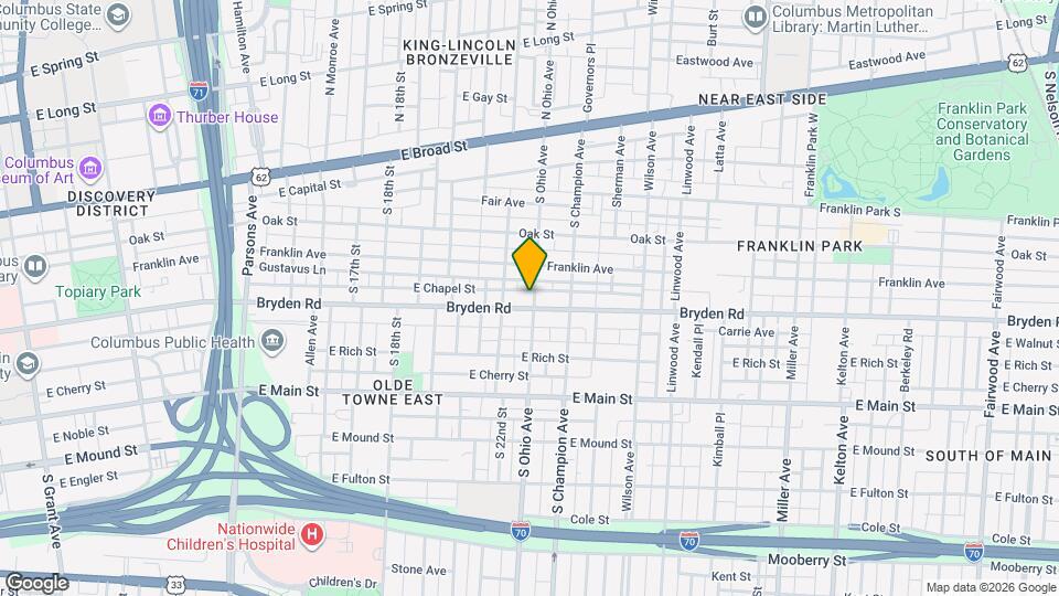 225 S Ohio Ave Map and Location Details