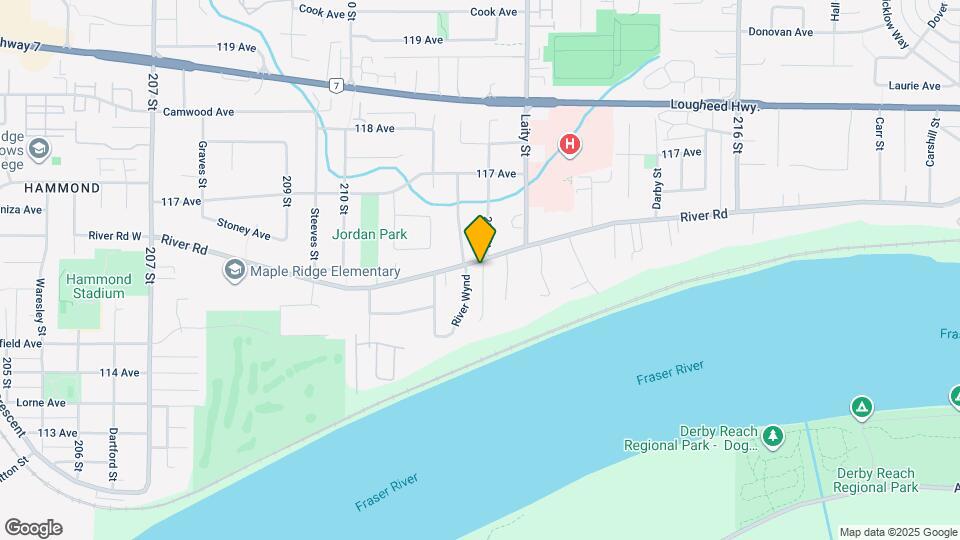 21190 River Rd Map and Location Details