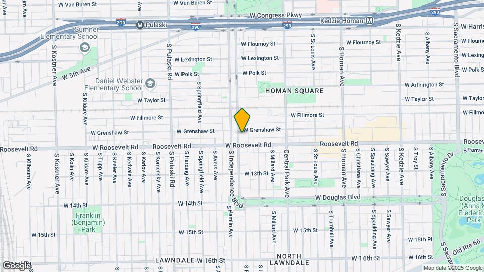 1145 S Independence Blvd, Unit 1F Map and Location Details