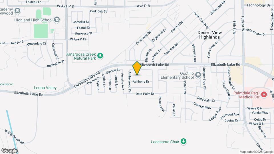 1820 Dawnridge Ct Map and Location Details