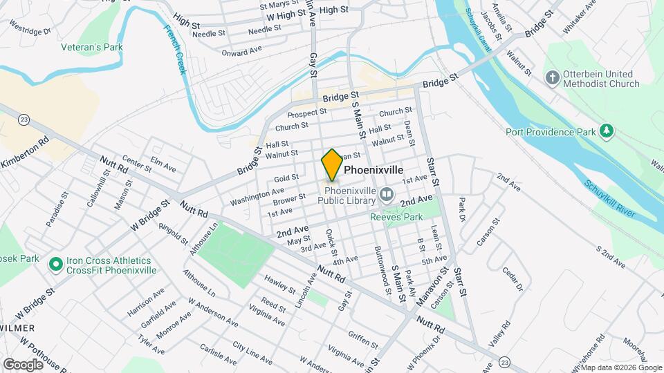 211 Gay St Map and Location Details