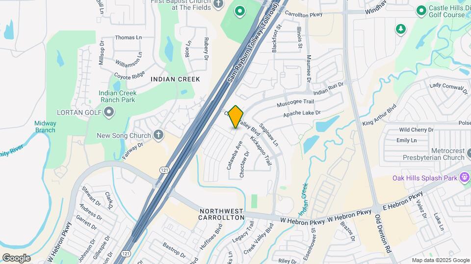 4295 Indian Run Dr Map and Location Details