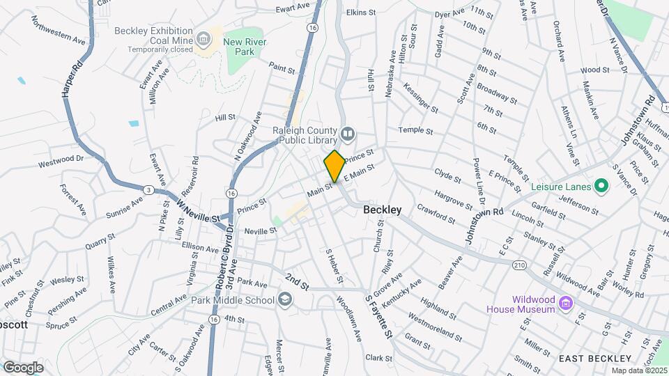 110 1/2 Main St Mapa y Detalles de la Ubicación