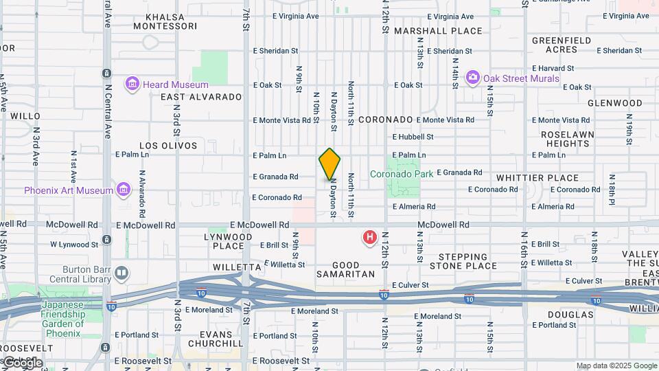 1806 N Dayton St Map and Location Details
