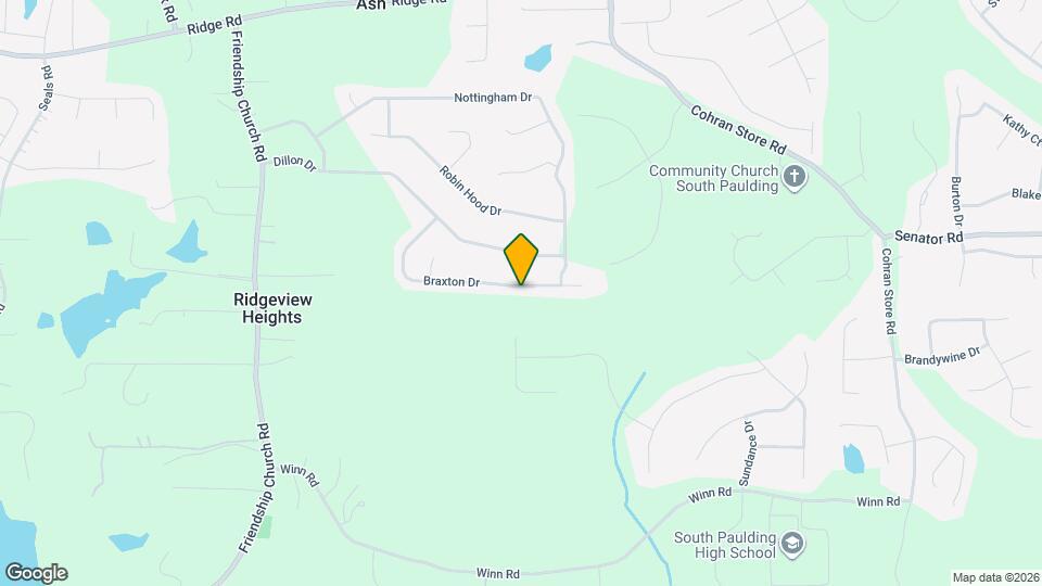 430 Braxton Dr Mapa y Detalles de la Ubicación