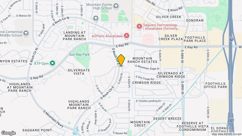 14406 S 43rd St Map and Location Details
