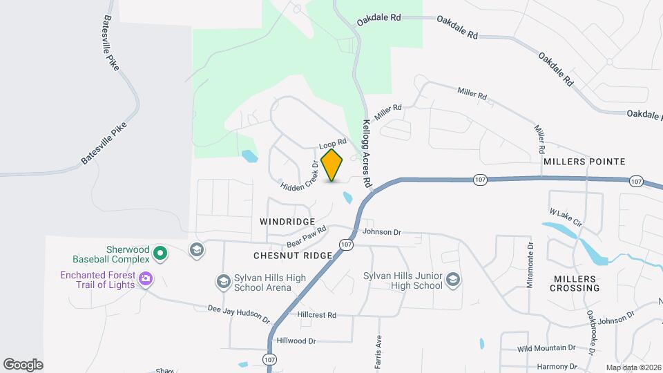 205 Amber Oaks Dr Map and Location Details