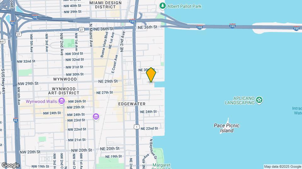 460 NE 28th St, Unit # 2607 Map and Location Details