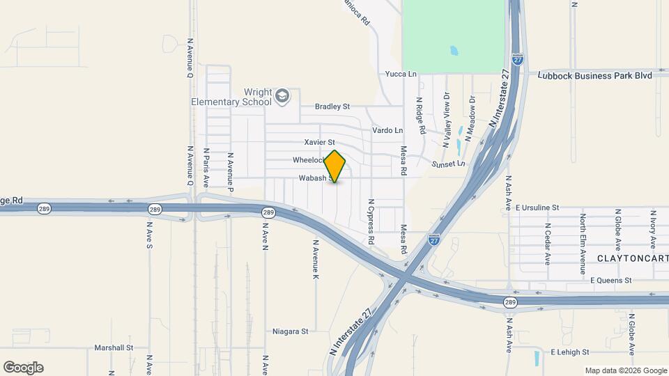 2121 N Avenue J Ave Map and Location Details