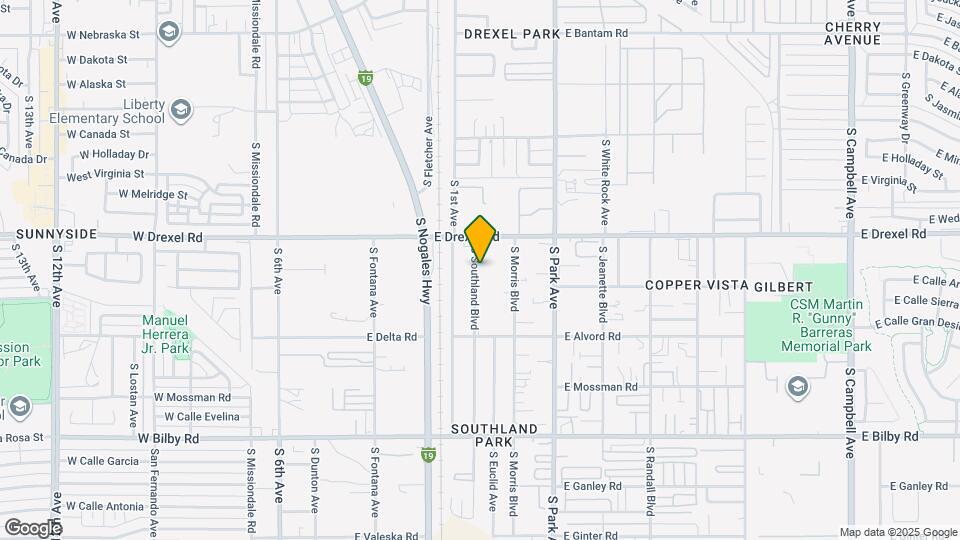 5737 S Southland Blvd Map and Location Details