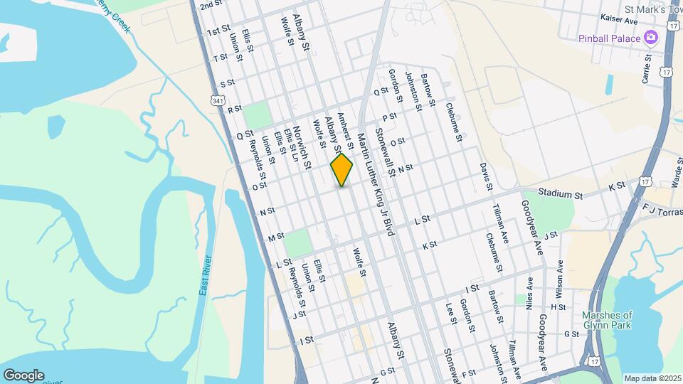 1200 N St, Unit A Map and Location Details