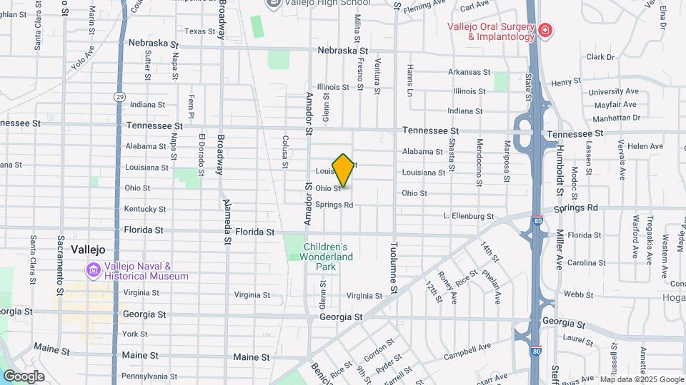 1467 Ohio St Map and Location Details