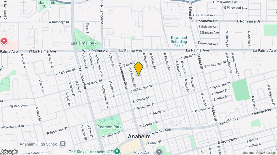 739 1/2 N Philadelphia St Map and Location Details