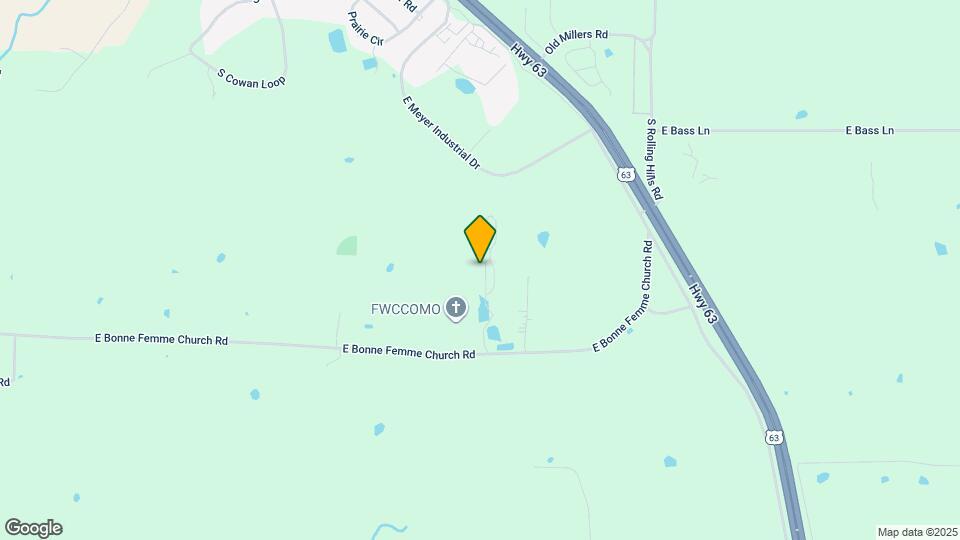 6165 S Hummingbird Ln Map and Location Details